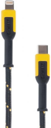 CABLE REINFORCED YEL/BLK 4FT