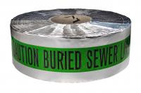 LF 3" DETECTABLE SEWER LINE TAPE