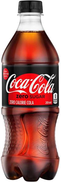 COKE ZERO 20OZ BOTTLE