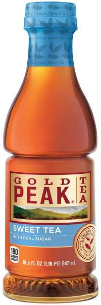 GOLD SWEET TEA 18.5OZ BOTTLE