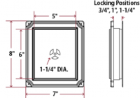 7X8 UNIVERSAL J-BLOCK WHITE