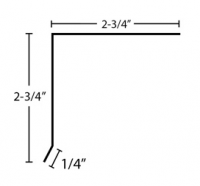 .032 DRIP EDGE 10' WHITE